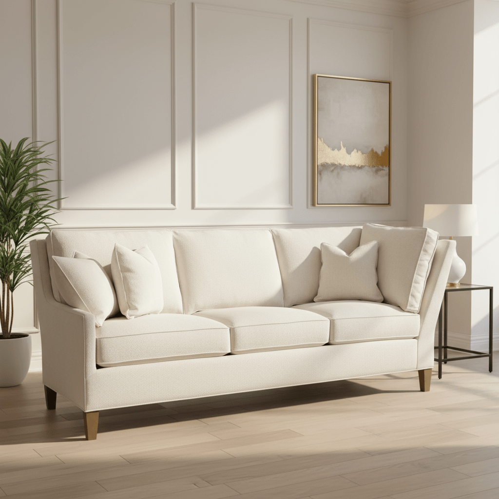 Kelly Left Arm Corner Sofa with Tapered Leg Sofas & Loveseats| Fairfield Chair