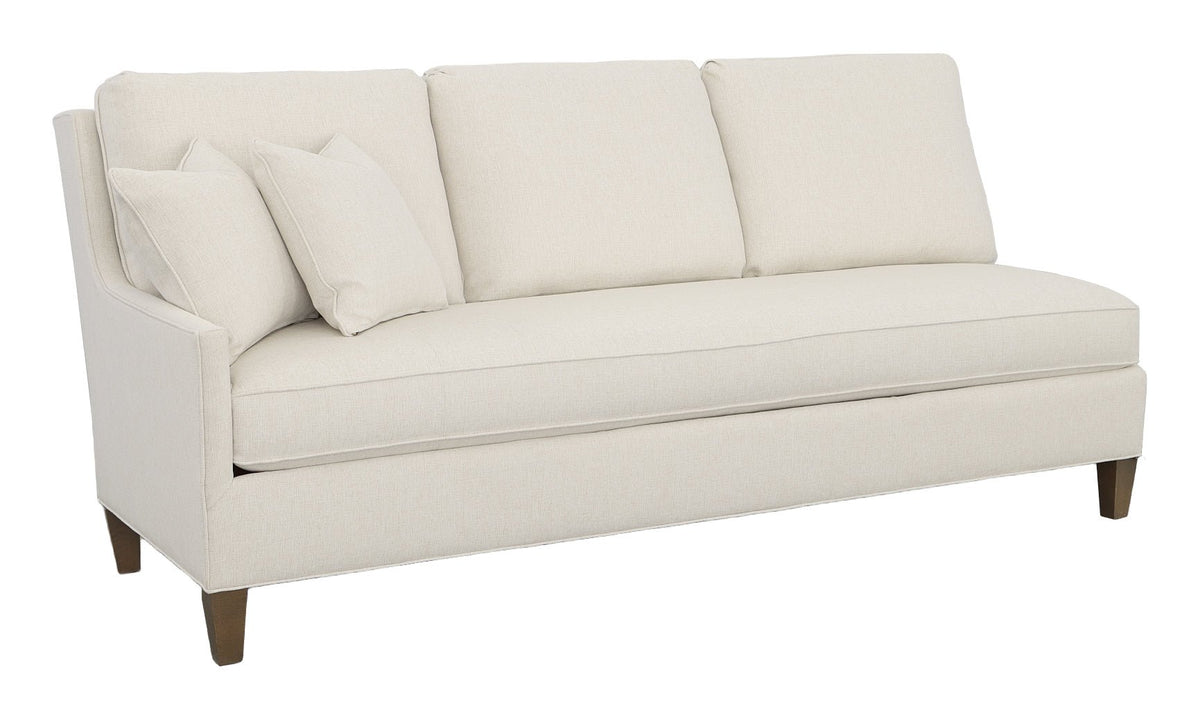 Kelly Left Arm Sofa with Tapered Leg Sofas & Loveseats| Fairfield Chair