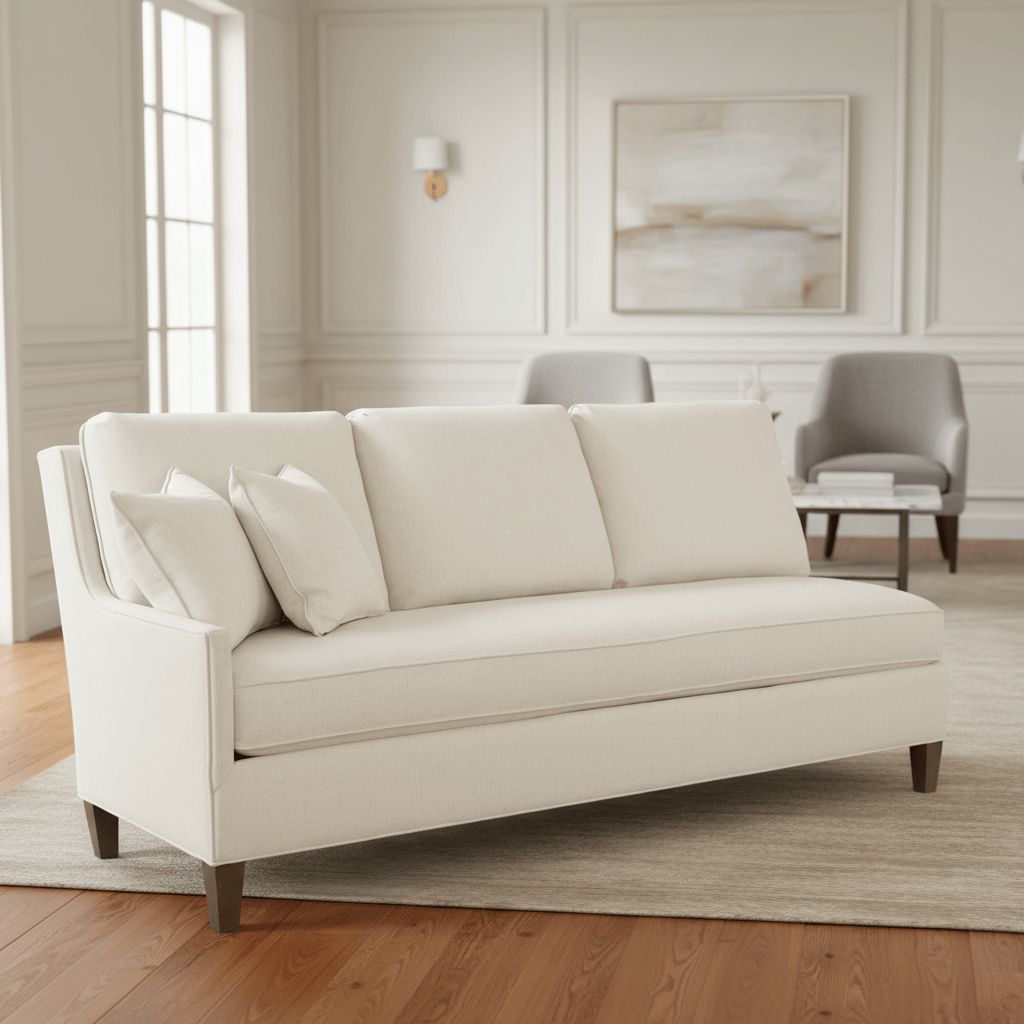 Kelly Left Arm Sofa with Tapered Leg Sofas & Loveseats| Fairfield Chair