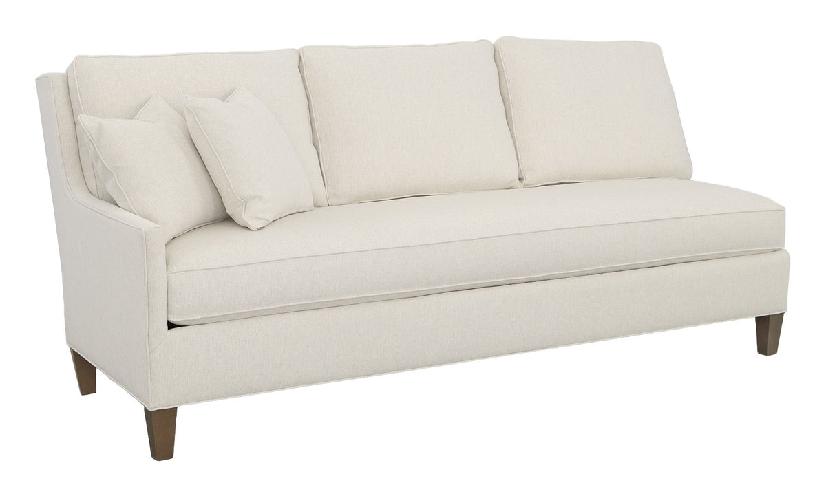 Kelly Left Arm Sofa with Tapered Leg Sofas & Loveseats| Fairfield Chair