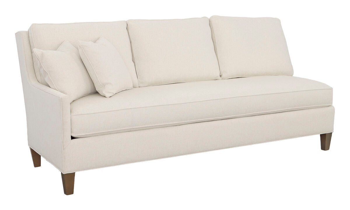 Kelly Left Arm Sofa with Tapered Leg Sofas & Loveseats| Fairfield Chair