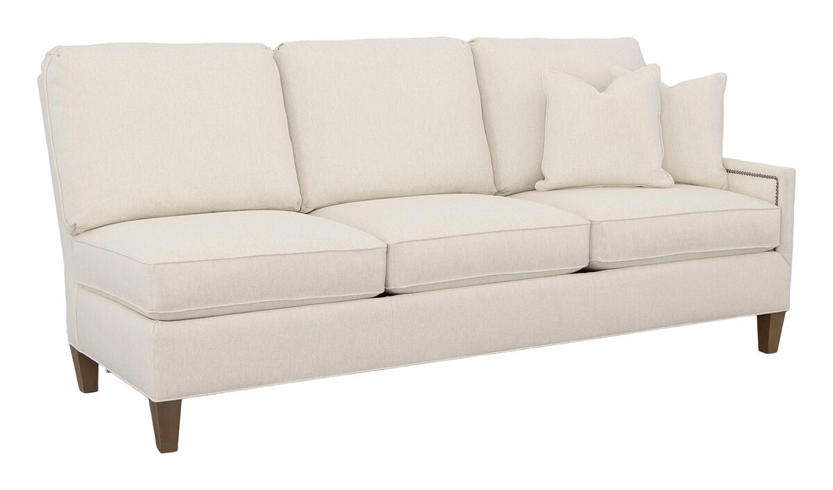 Kelly Right Arm Sofa with Tapered Leg Sofas & Loveseats| Fairfield Chair