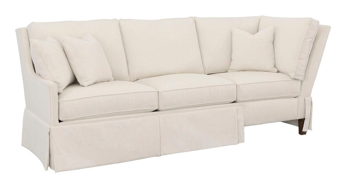Kelly Skirted Left Arm Corner Sofa Sofas & Loveseats| Fairfield Chair