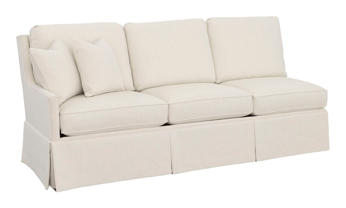 Kelly Skirted Left Arm Sofa Sofas & Loveseats| Fairfield Chair