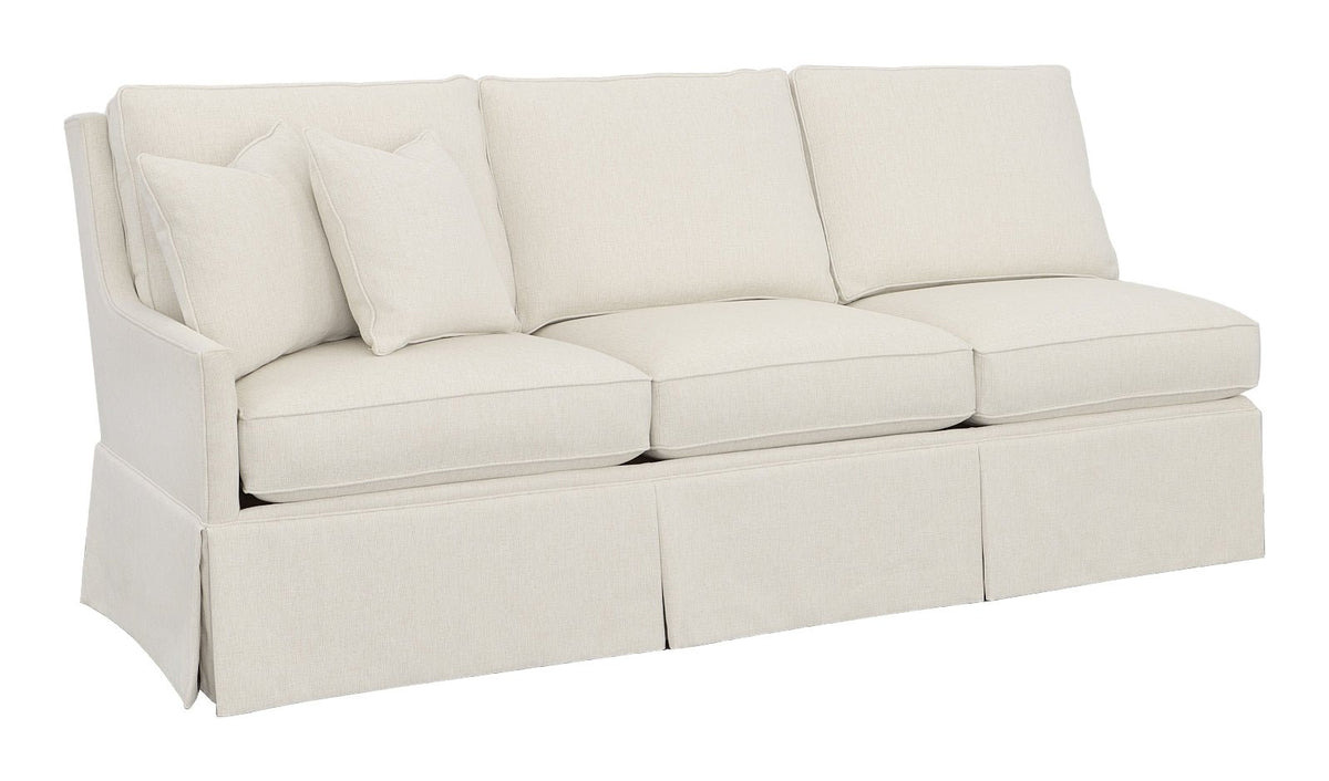 Kelly Skirted Left Arm Sofa Sofas & Loveseats| Fairfield Chair
