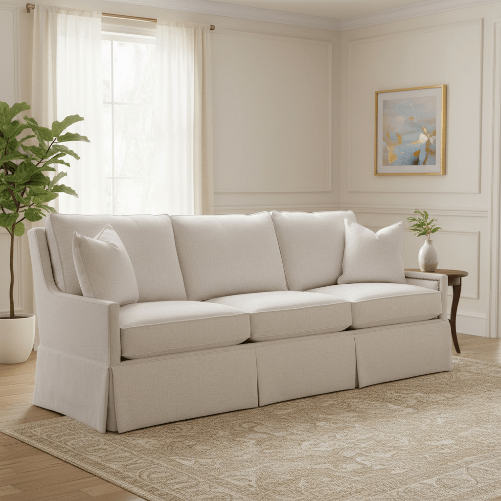 Kelly Skirted Sofa Sofas & Loveseats| Fairfield Chair
