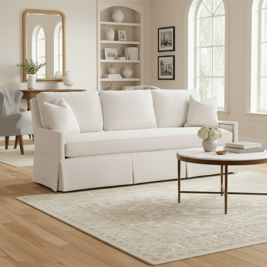 Kelly Skirted Sofa Sofas & Loveseats| Fairfield Chair
