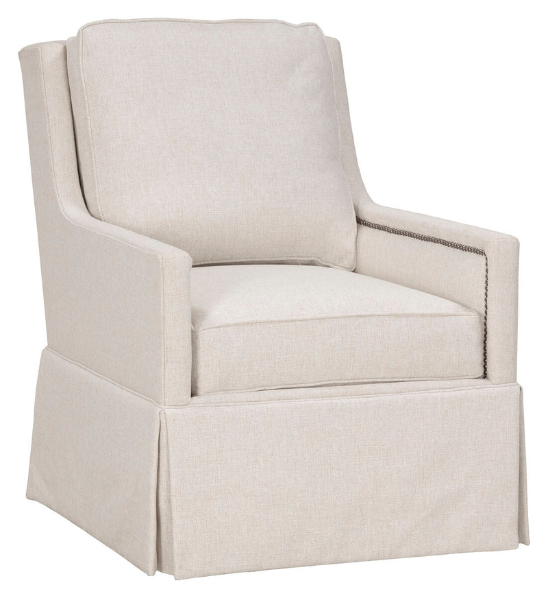 Kelly Skirted Swivel Glider - Al Rugaib Furniture