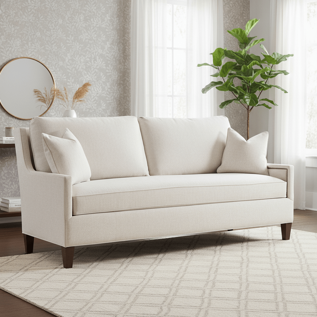 Kelly Sofa with Tapered Leg Sofas & Loveseats| Fairfield Chair