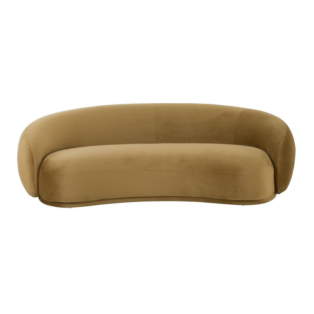 Kendall Cognac Velvet Sofa Sofas & Loveseats| TOV