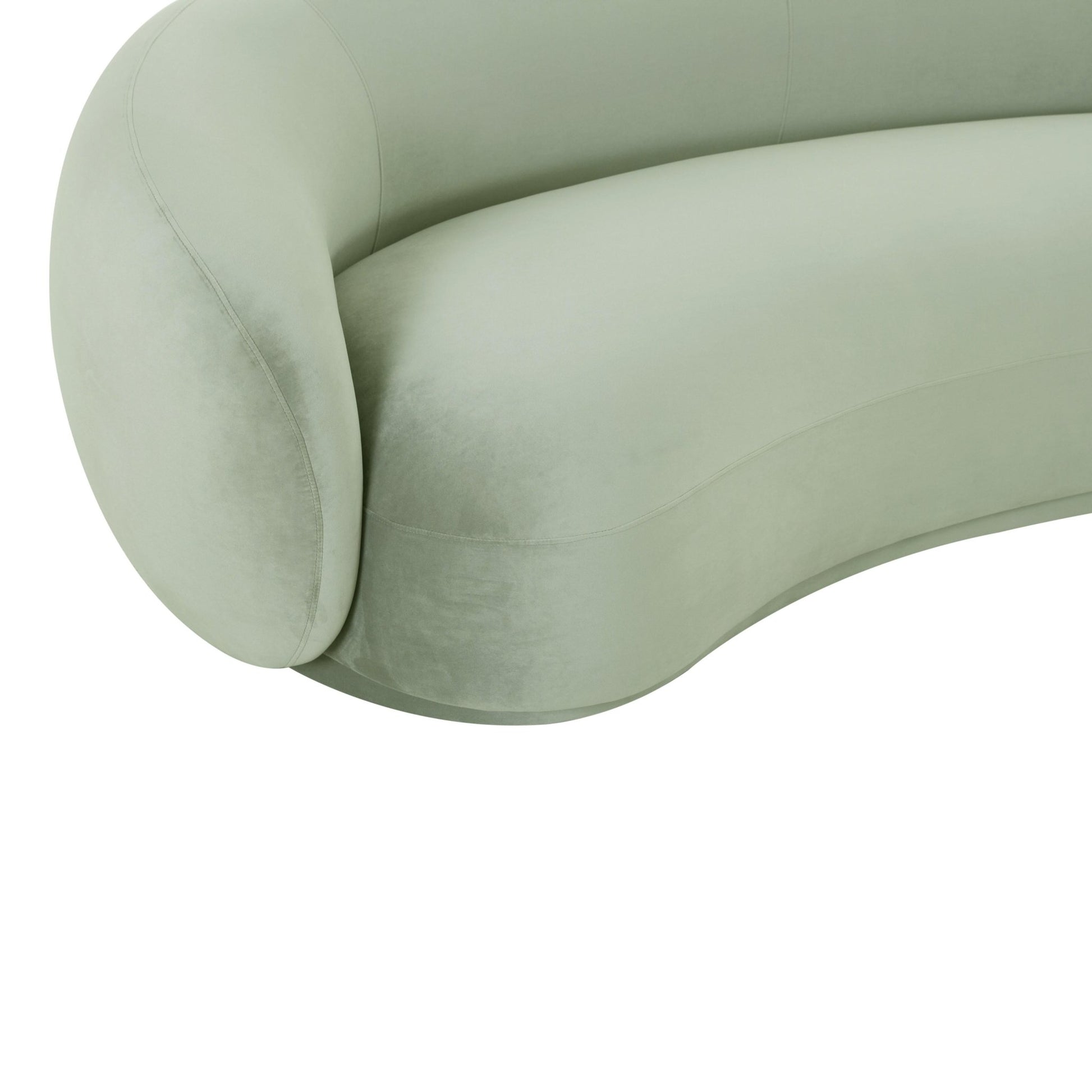 Kendall Moss Green Velvet Sofa Sofas & Loveseats| TOV