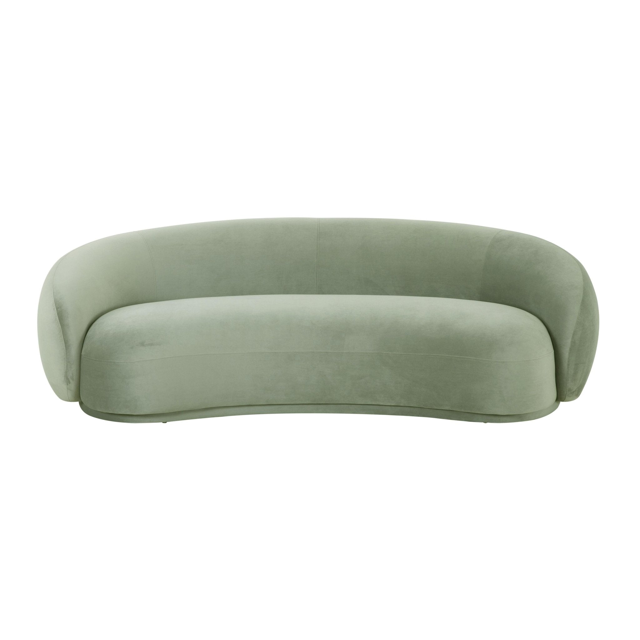 Kendall Moss Green Velvet Sofa Sofas & Loveseats| TOV