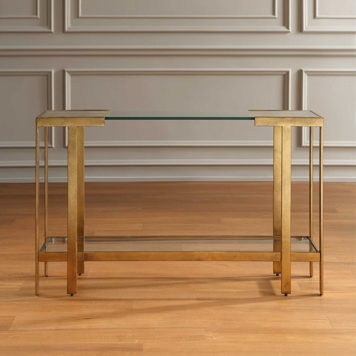 Kendrick Glass Console Table Consoles & Sideboards| Uttermost
