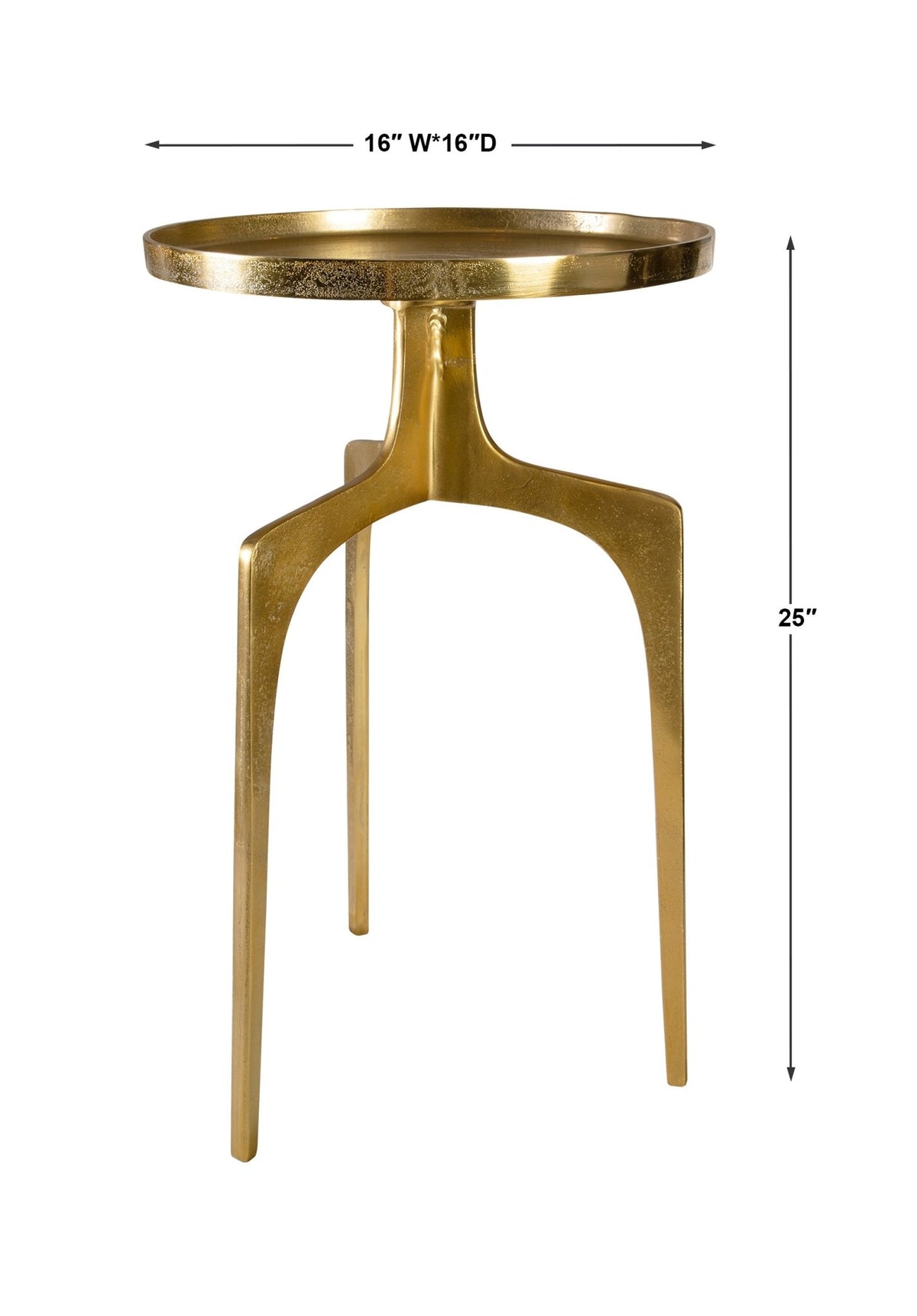 Kenna Accent Table, Gold Accent & End Tables| Uttermost