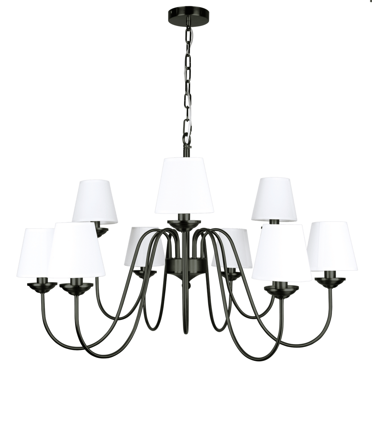 Kensington Grand Chandelier–Black chandeliers| Roots Furniture