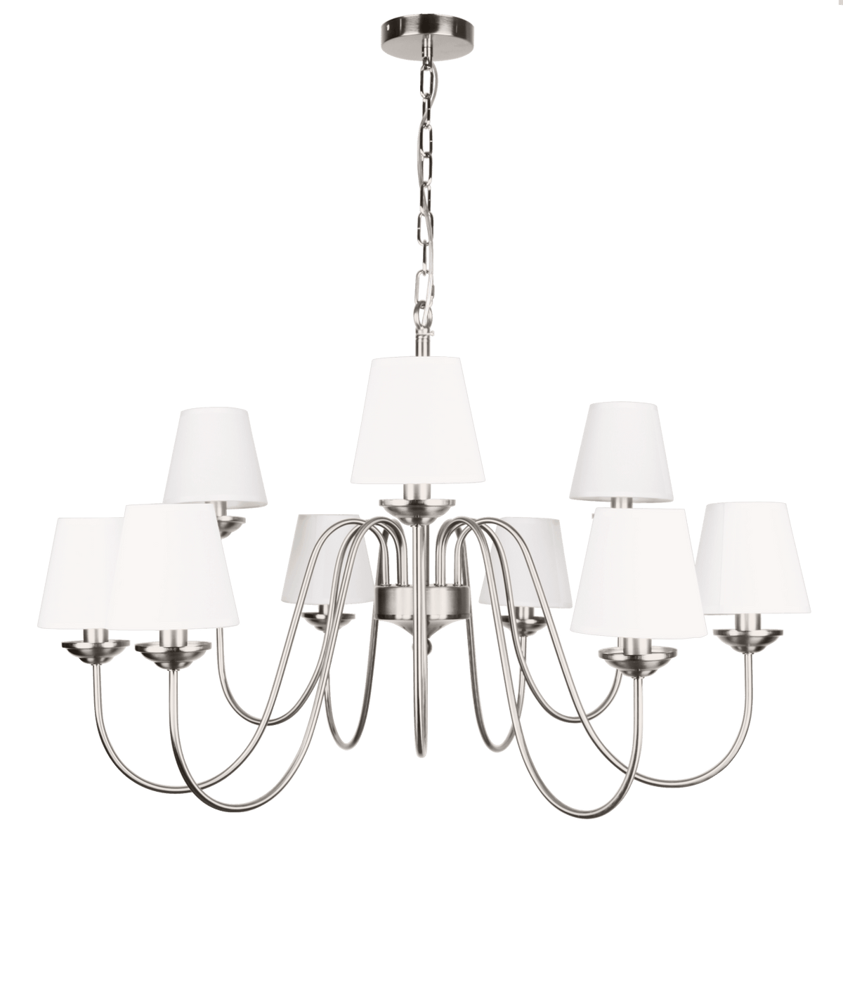 Kensington Grand Chandelier–Silver chandeliers| Roots Furniture