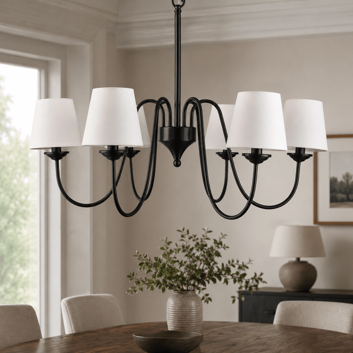 Kensington Mini Chandelier–Black chandeliers| Roots Furniture