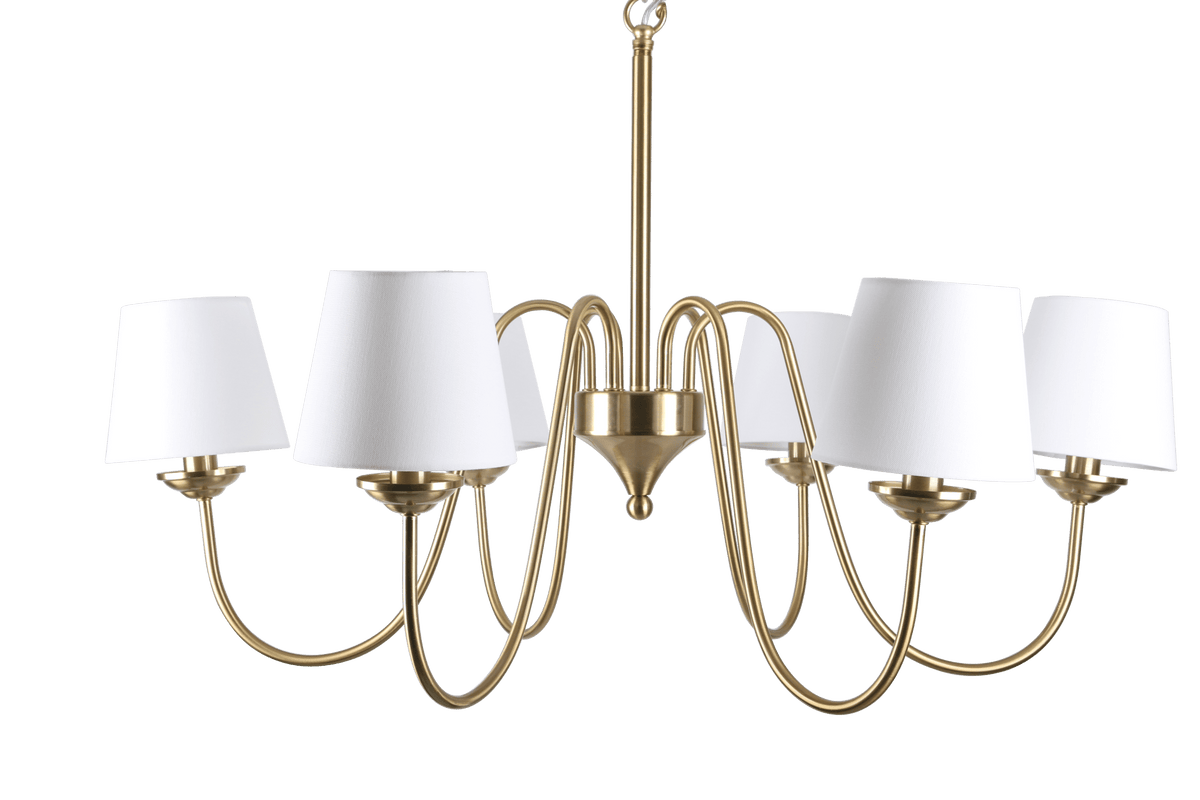 Kensington Mini Chandelier-Brass chandeliers| Roots Furniture