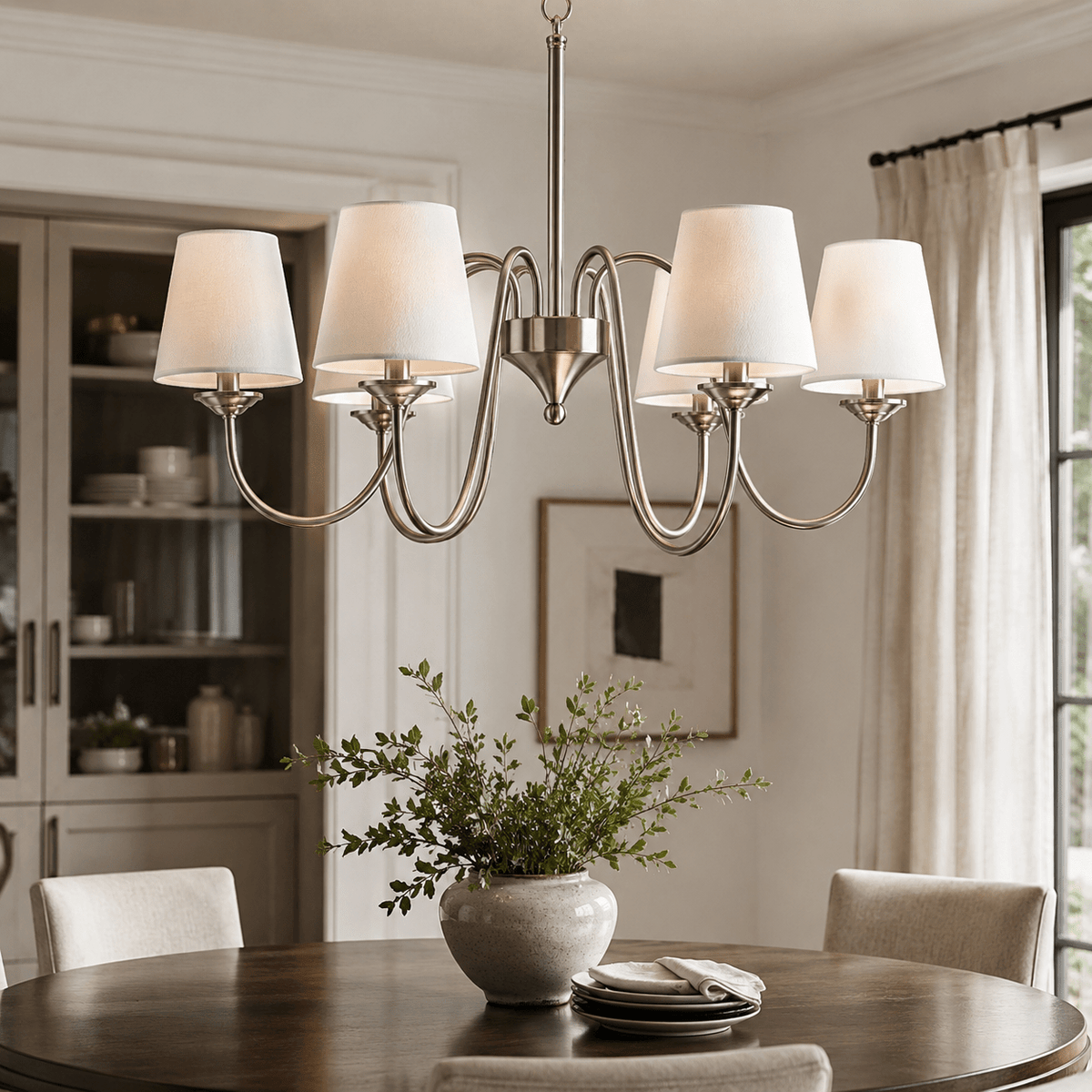 Kensington Mini Chandelier–Silver chandeliers| Roots Furniture