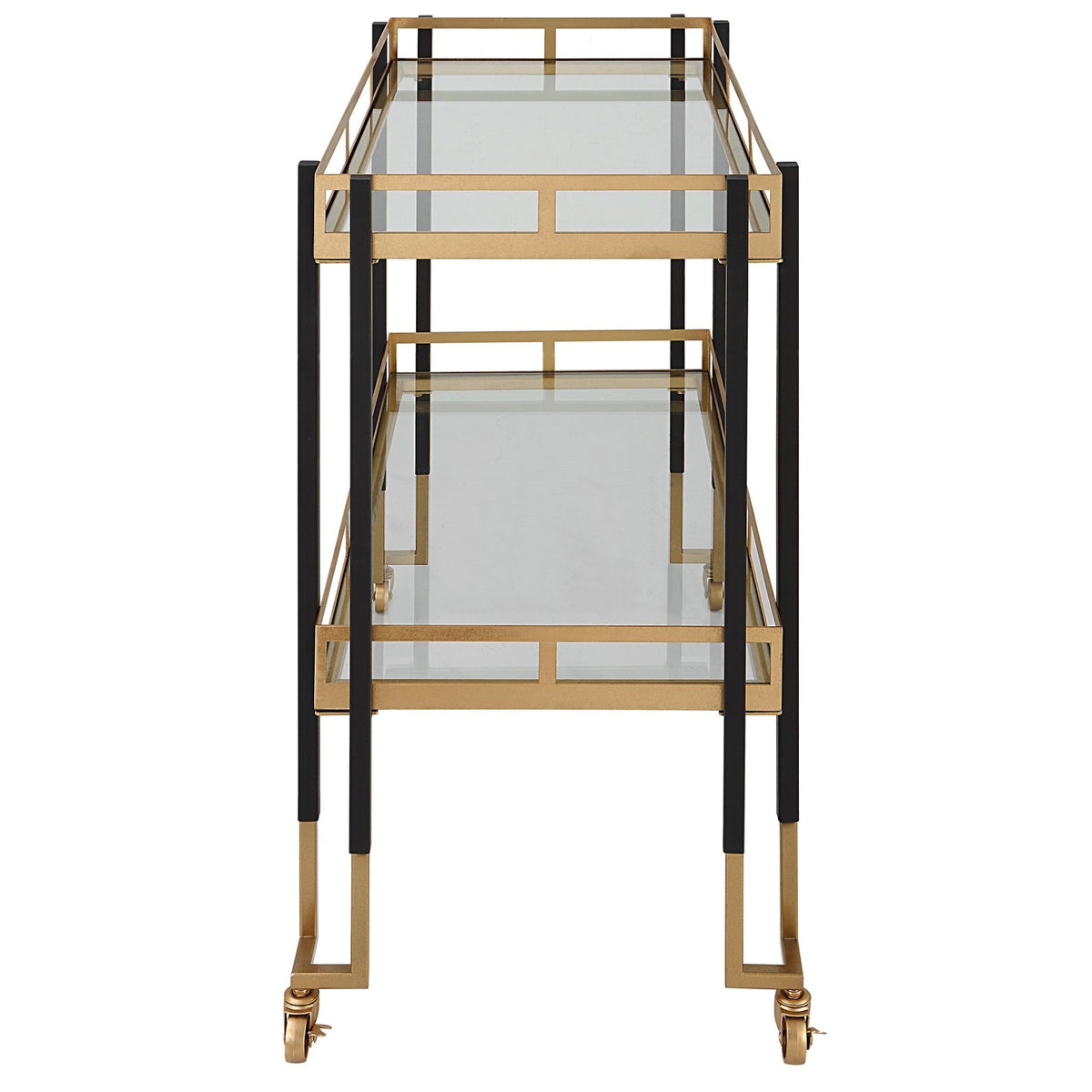 Kentmore Bar Cart Serving Carts| Uttermost