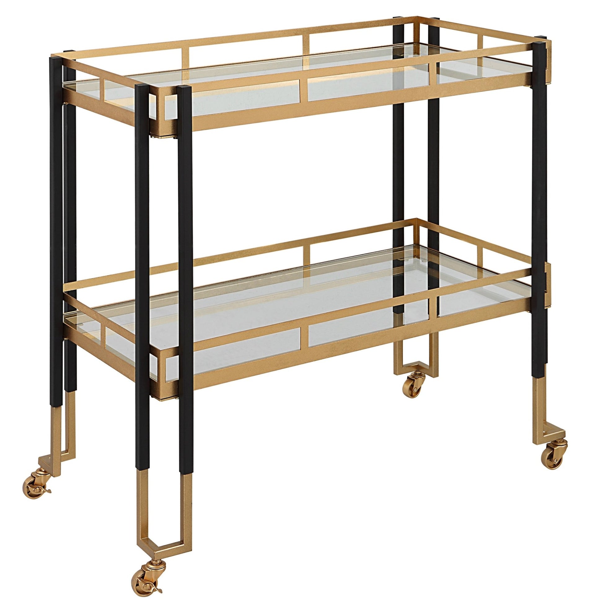 Kentmore Bar Cart Serving Carts| Uttermost