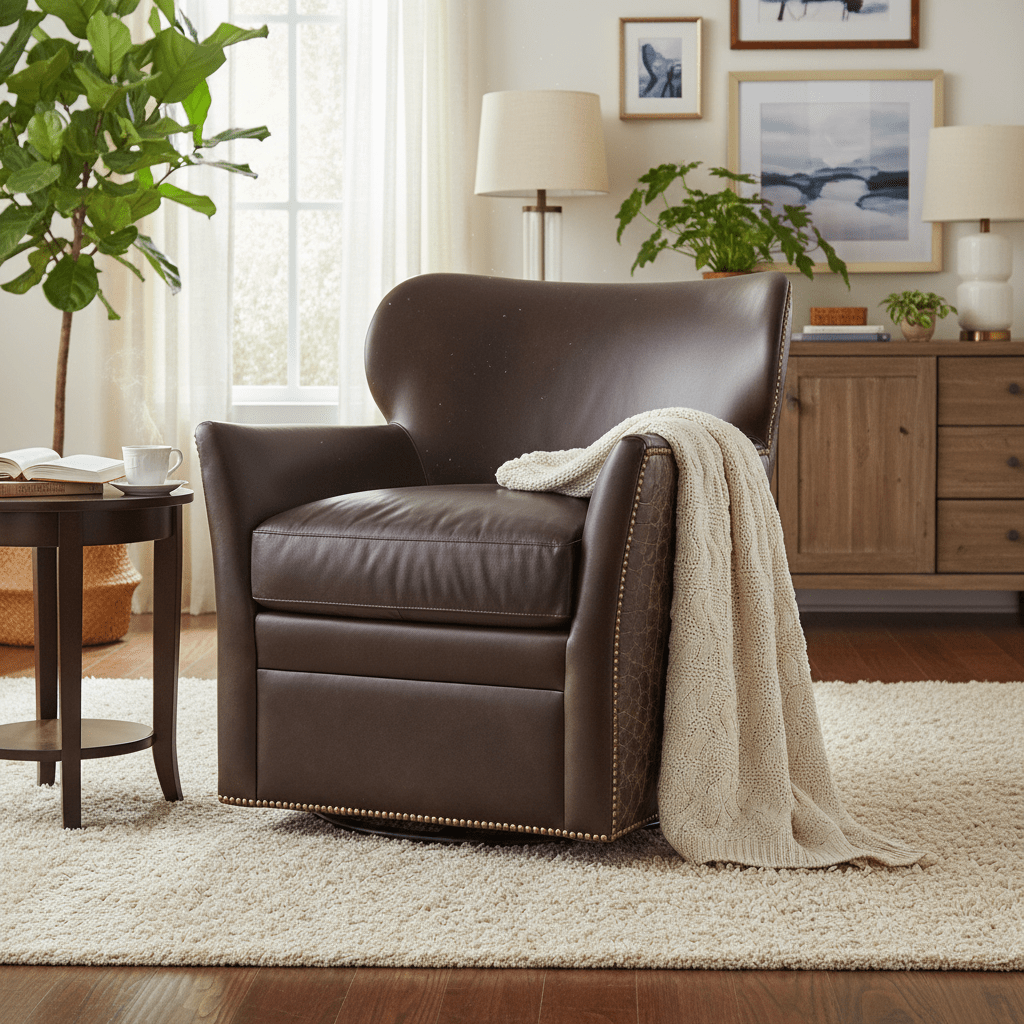 Kenya Hearth Swivel Chair Chairs| Hooker