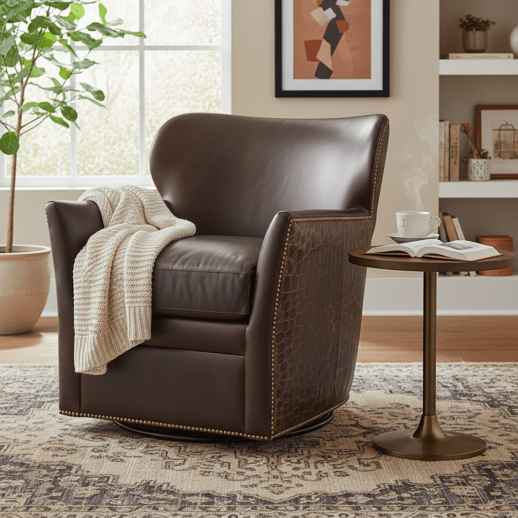 Kenya Hearth Swivel Chair Chairs| Hooker