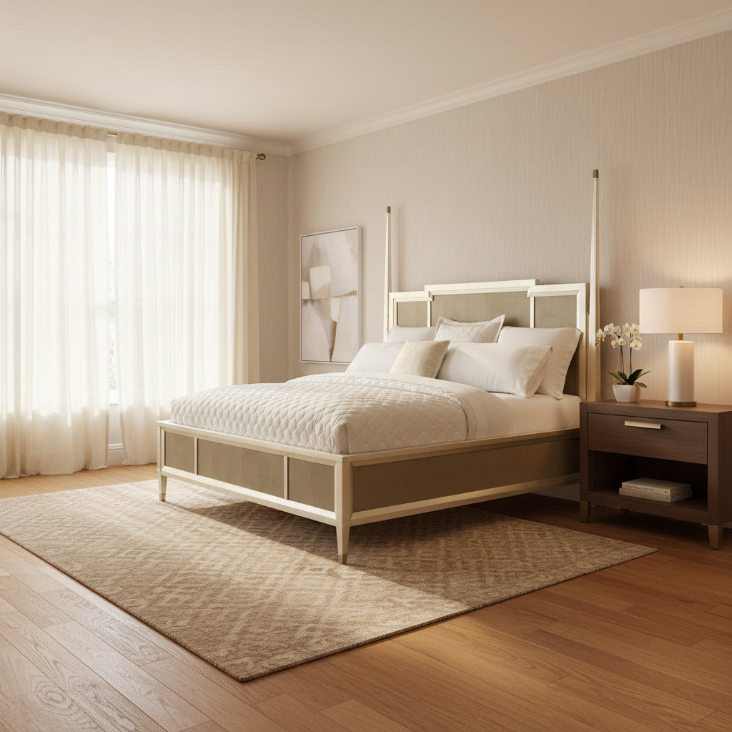 KING BED / CLA-417-129H-129F-109R Beds| Caracole