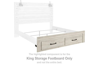 King Storage Footboard - Al Rugaib Furniture