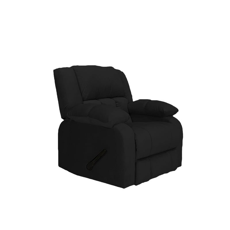 King | Velvet Classic Recliner Chair - Al Rugaib Furniture