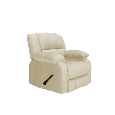 King | Velvet Classic Recliner Chair - Al Rugaib Furniture