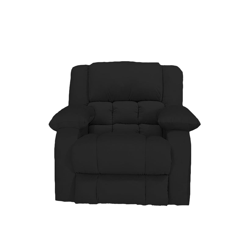 King | Velvet Classic Recliner Chair - Al Rugaib Furniture