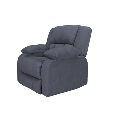 King | Velvet Rocking Recliner Chair - Al Rugaib Furniture