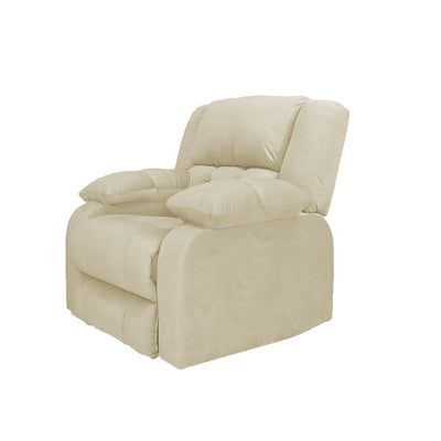 King | Velvet Rocking Recliner Chair - Al Rugaib Furniture