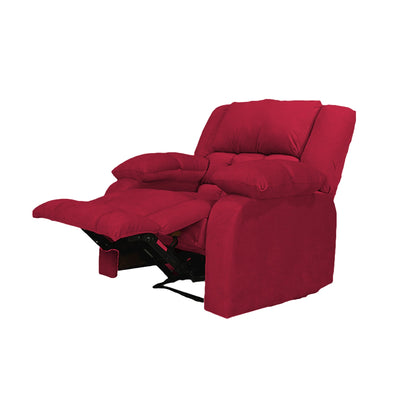 King | Velvet Rocking Recliner Chair - Al Rugaib Furniture