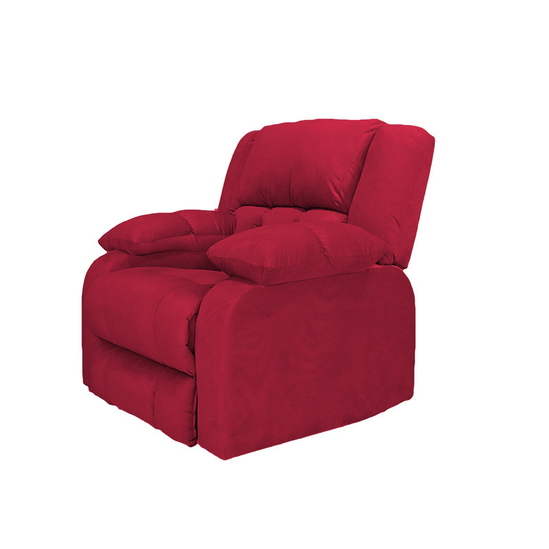 King | Velvet Rocking Recliner Chair - Al Rugaib Furniture