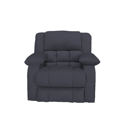 King | Velvet Rocking Recliner Chair - Al Rugaib Furniture
