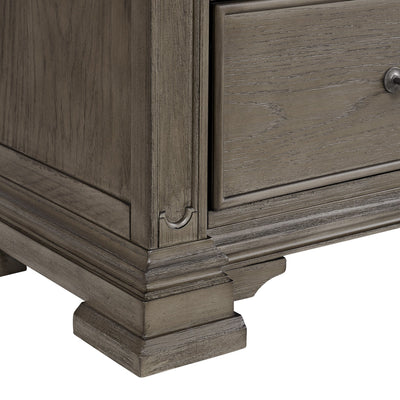 Kings Court 10 - Drawer Dresser in Grey - Al Rugaib Furniture