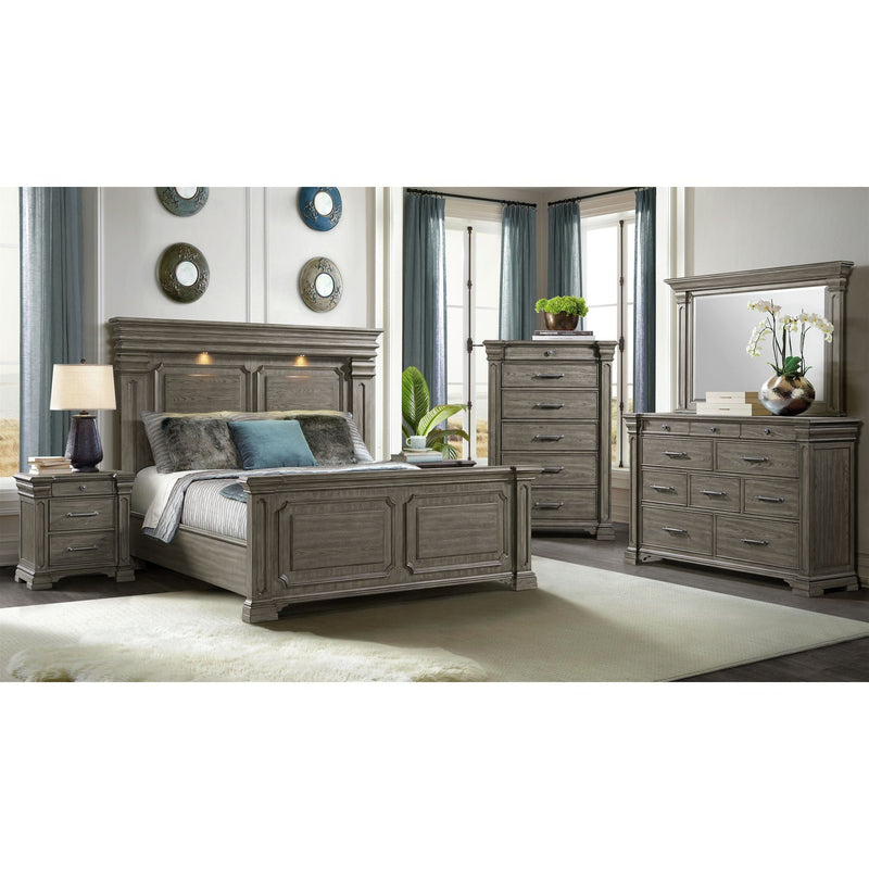 Kings Court 10 - Drawer Dresser in Grey - Al Rugaib Furniture