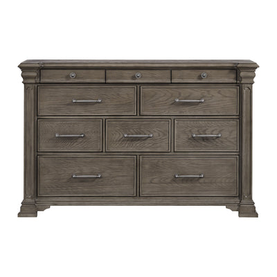 Kings Court 10 - Drawer Dresser in Grey - Al Rugaib Furniture