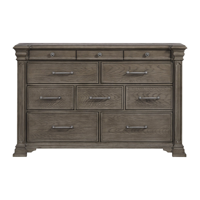 Kings Court 10 - Drawer Dresser in Grey - Al Rugaib Furniture