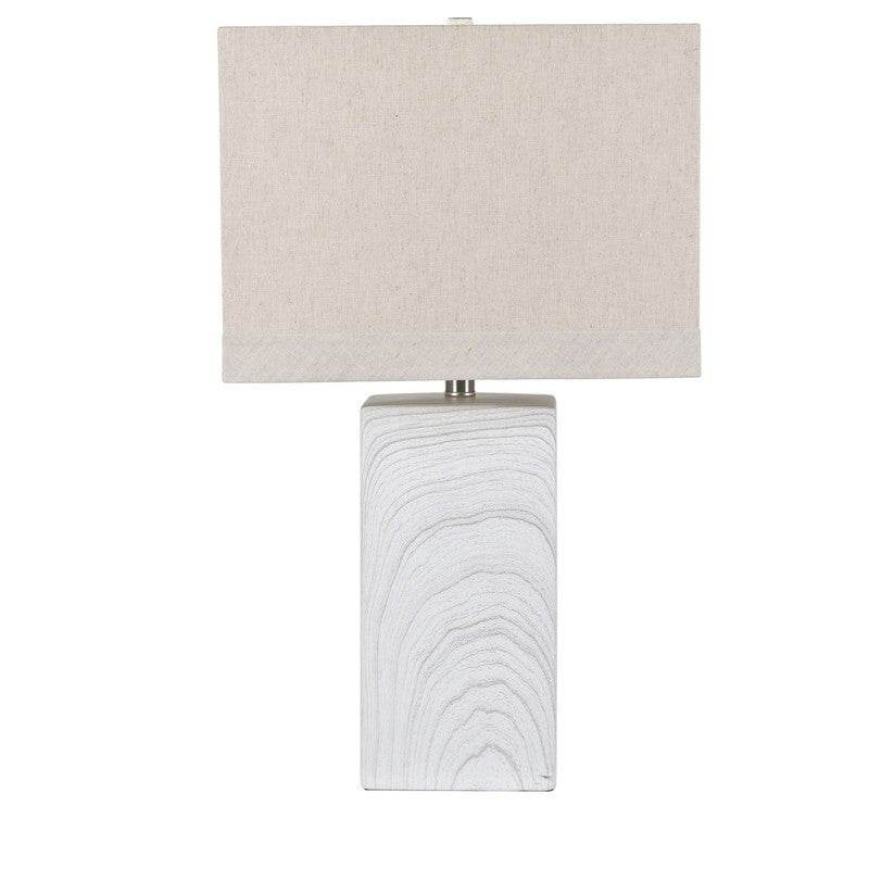 Kirby Ceramic Block Table Lamp Table Lamps| Crestview