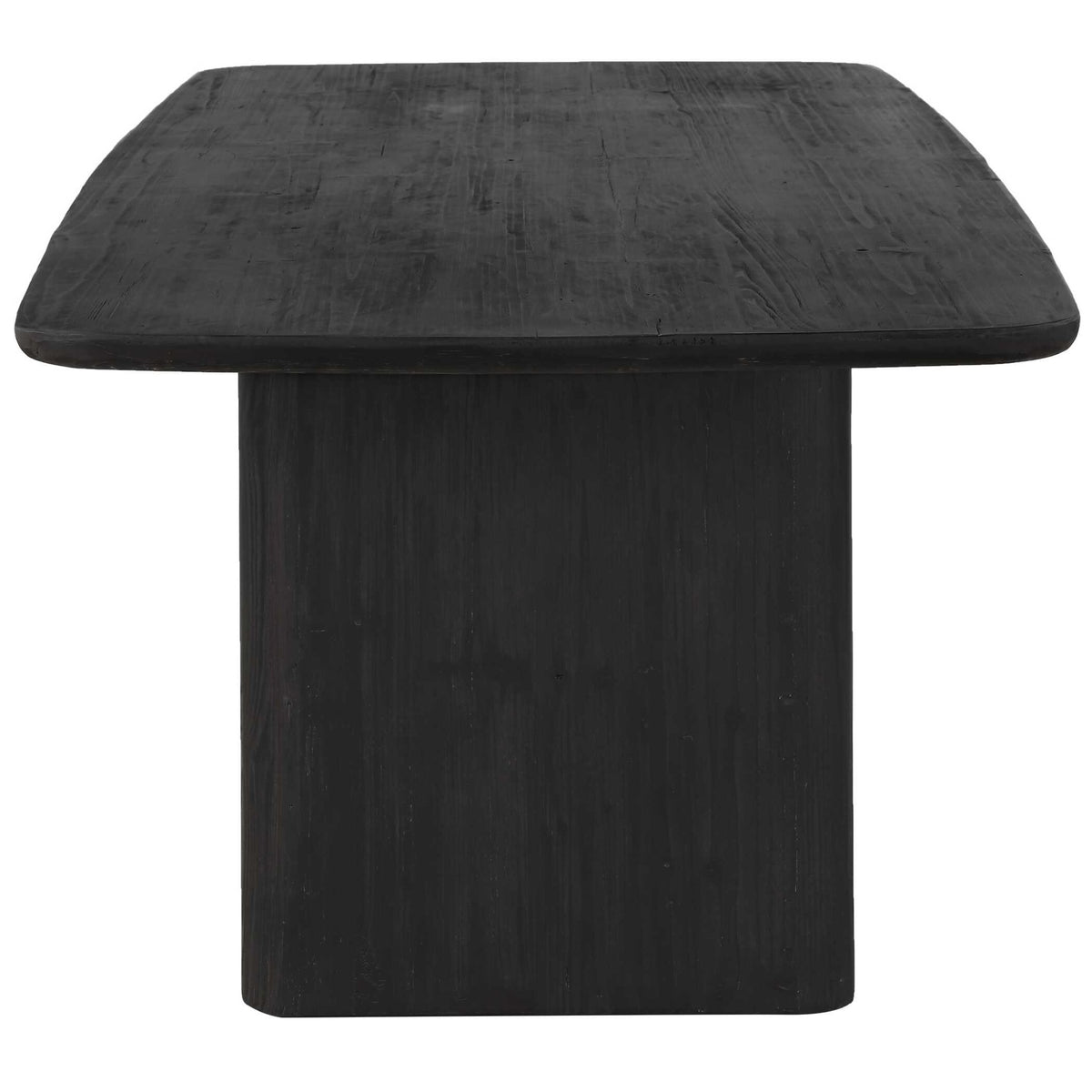 Kirin Black Reclaimed Fir Dining Table Dining Tables| Uttermost