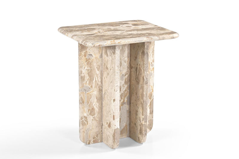 Kirstein MARBLE SIDE TABLE - Al Rugaib Furniture