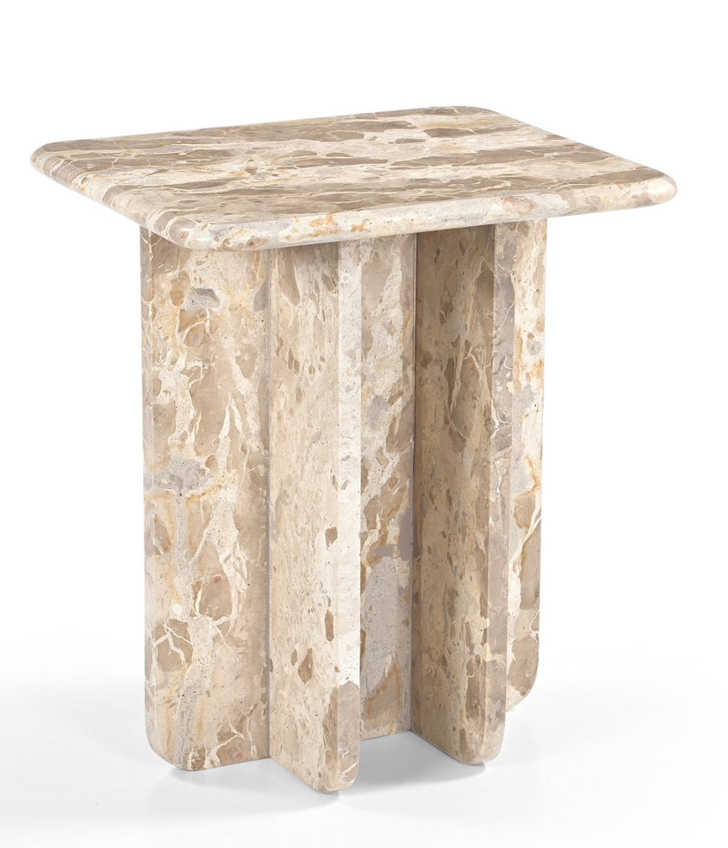 Kirstein MARBLE SIDE TABLE - Al Rugaib Furniture
