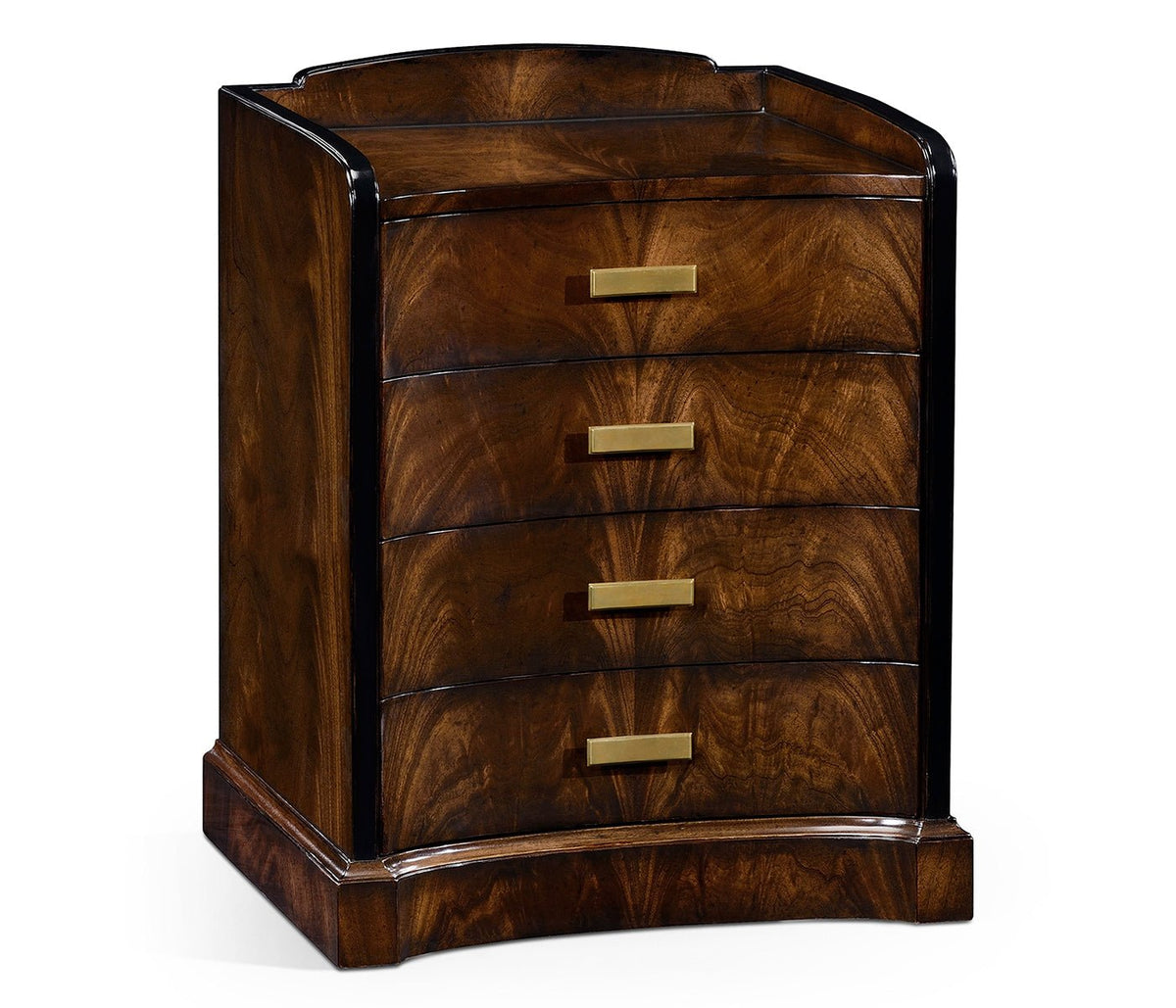 Knightsbridge Collection - Biedermeier Style Mahogany Bedside Chest of Drawers Cabinets & Chests| Jonathan Charles