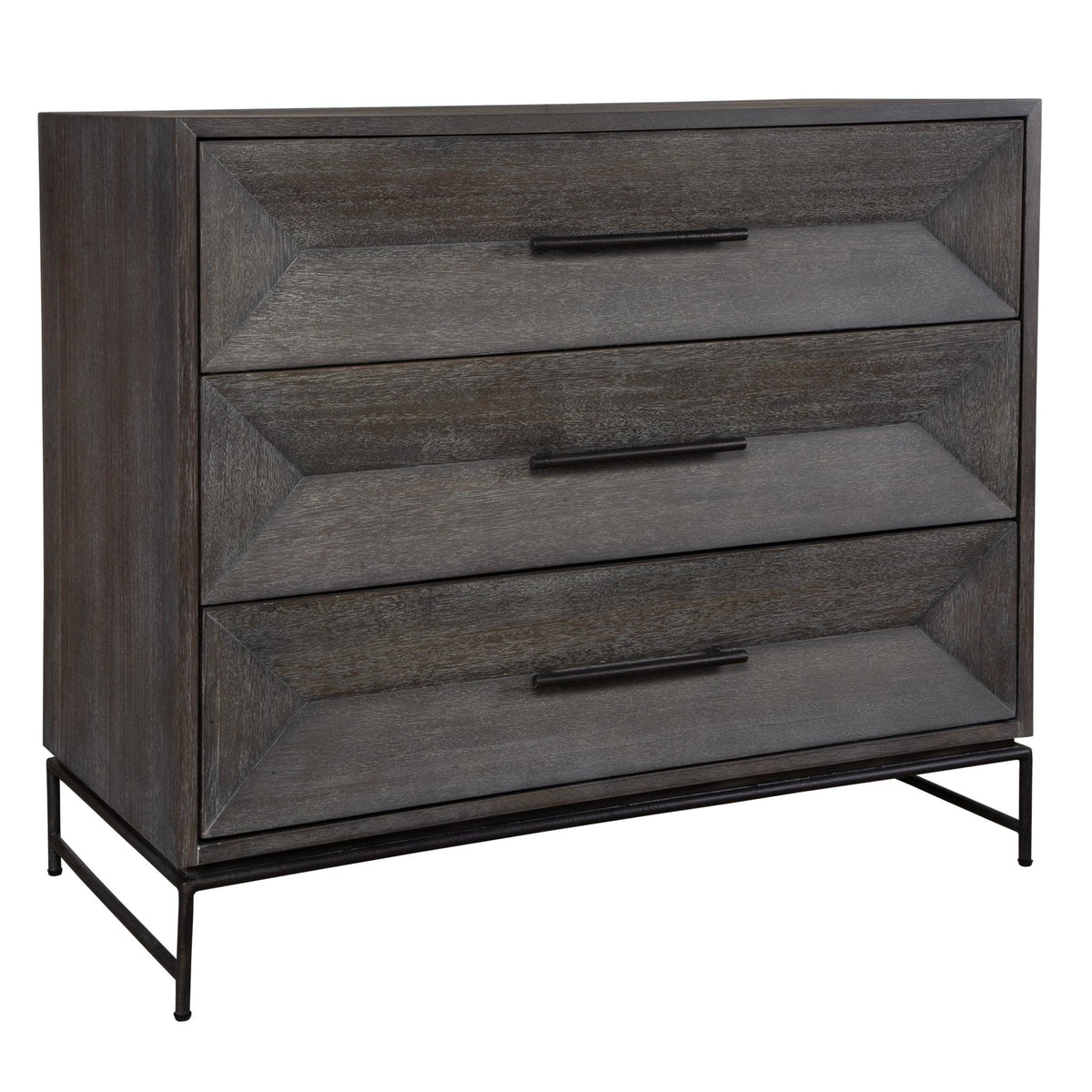 Knox Dark Walnut Accent Chest Cabinets & Chests| Uttermost