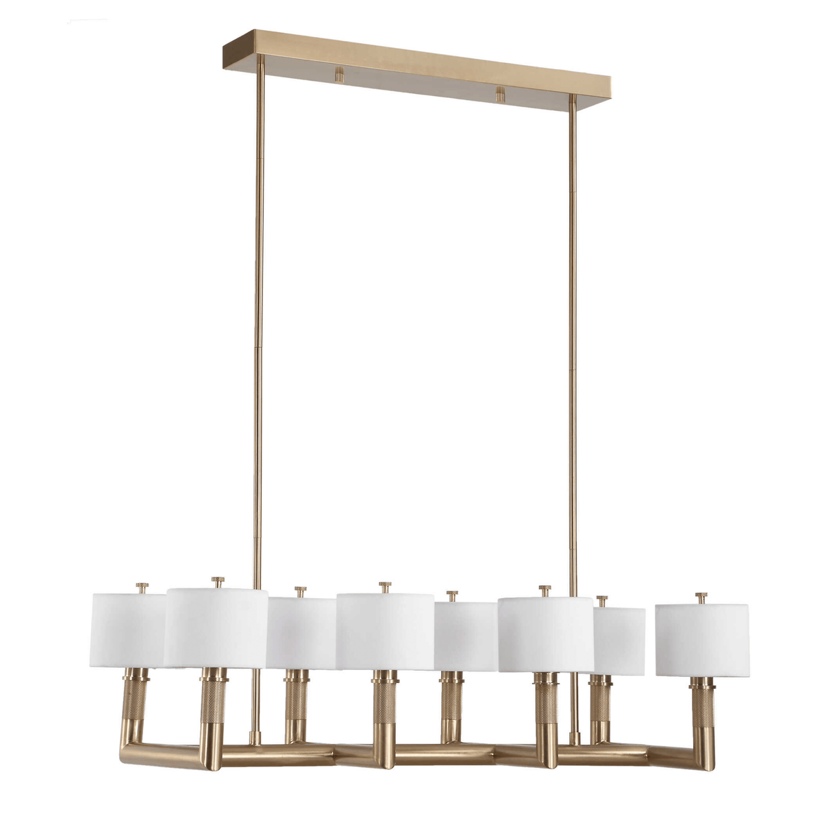 Knurl 8-Lt Chandelier chandeliers| Uttermost