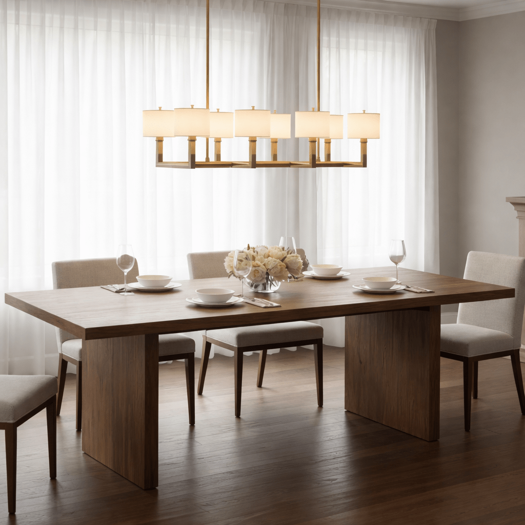 Knurl 8-Lt Chandelier chandeliers| Uttermost