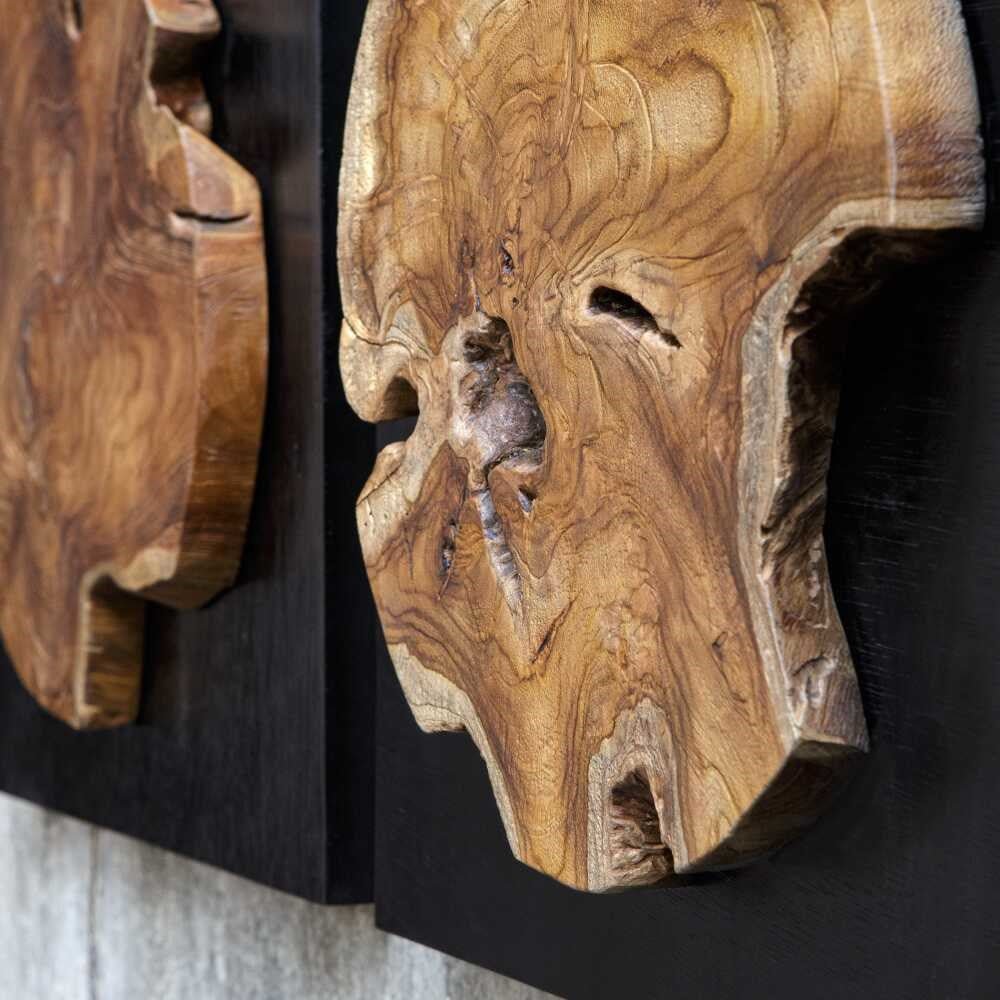Kolini Wood Wall Decor, S/3 Wall Decors| Uttermost